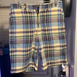 Abercrombie & Fitch Plaid Shorts
